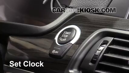 2014 BMW 535d xDrive 3.0L 6 Cyl. Turbo Diesel Horloge Régler l'horloge